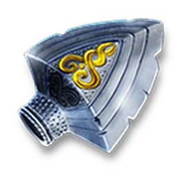 Ornamented Shield symbol in the 11 Coins of Fire paytable